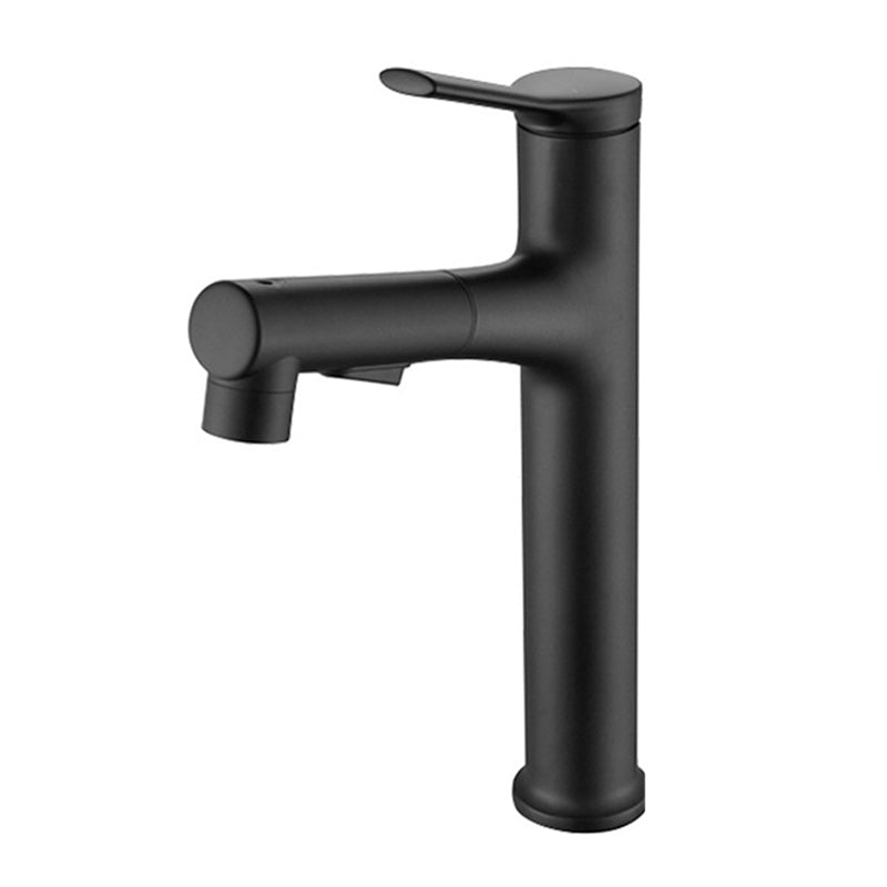 Lisslune | Pull-out washbasin tap single lever bathroom tap 1-hole washbasin tap
