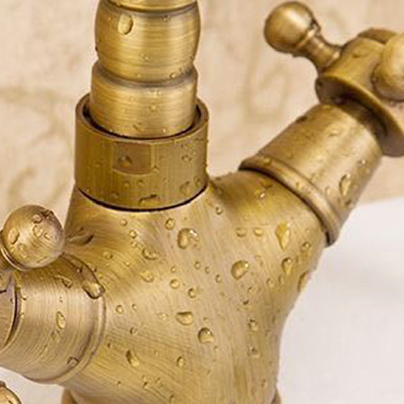 Lisslune | Glam Centerset Faucet Single Hole Basin Faucet with 2 Handles