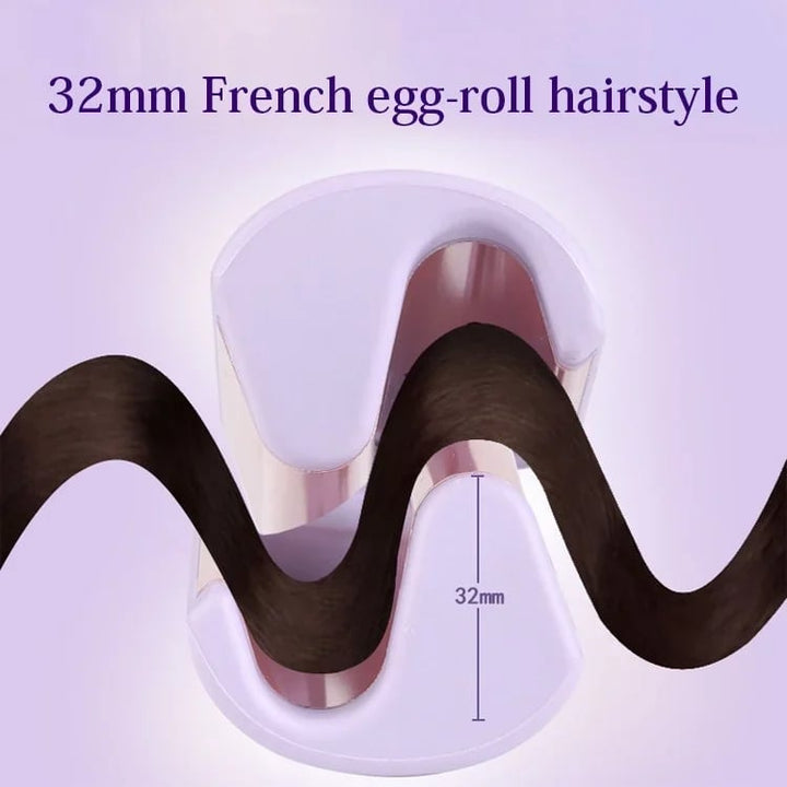 Lisslune | Rommantic French egg roll curling iron