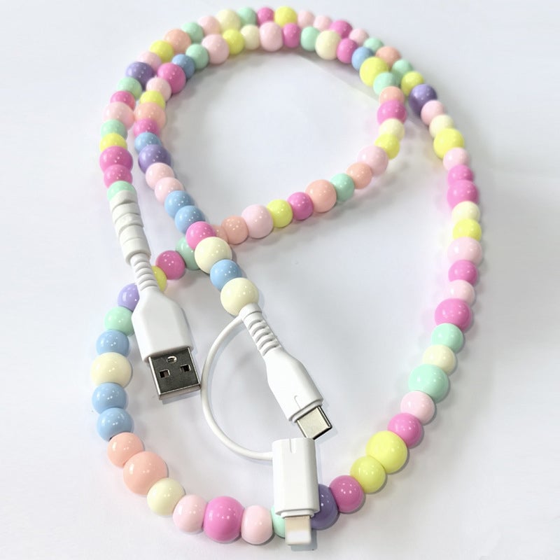 Lisslune | Creative Beads 2-in-1 Data Cable