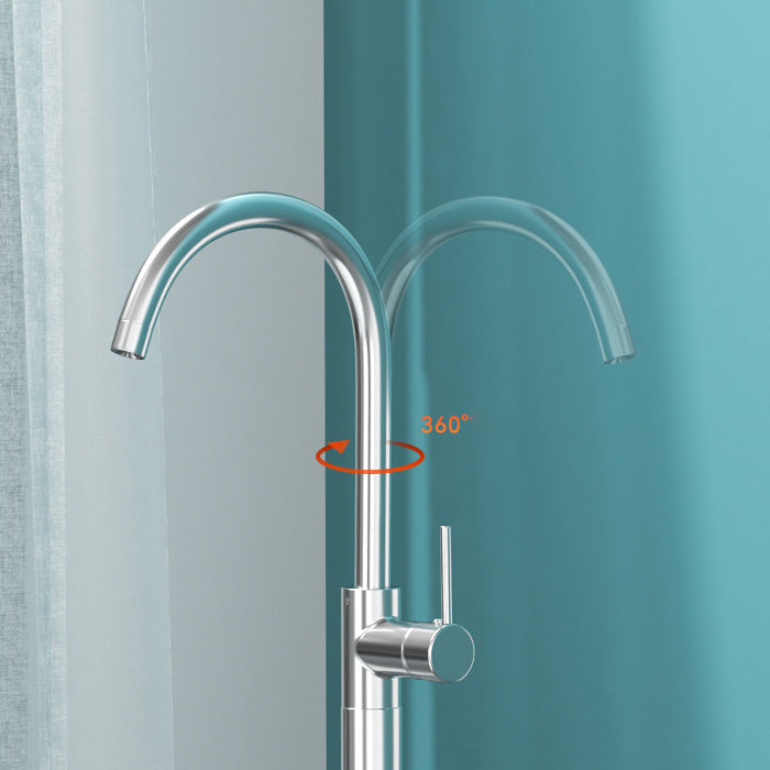 Lisslune | Modern Freestanding Bathtub Faucet Copper Floor Mounted Freestanding Bathtub Faucet