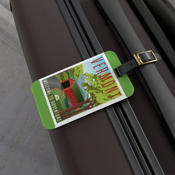 Lisslune | Maison d'Elite Vermont Bag tag: Stylish and Personalized Travel Companion