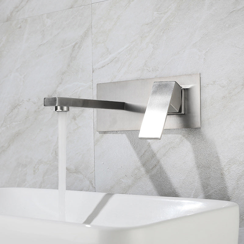 Lisslune | Contemporary style faucets with lever handles Wall-mounted faucets for the bathroom