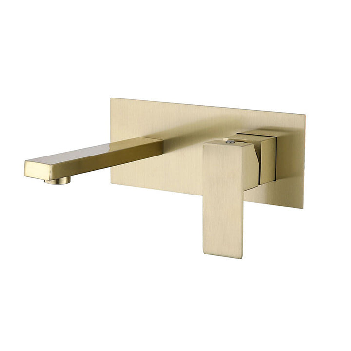 Lisslune | Contemporary style faucets with lever handles Wall-mounted faucets for the bathroom