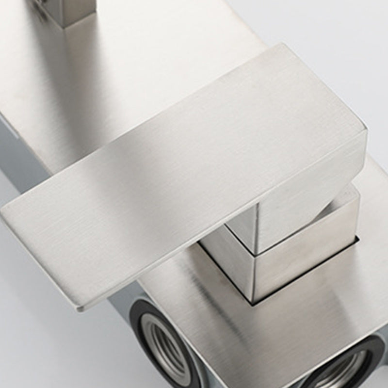Lisslune | Contemporary style faucets with lever handles Wall-mounted faucets for the bathroom