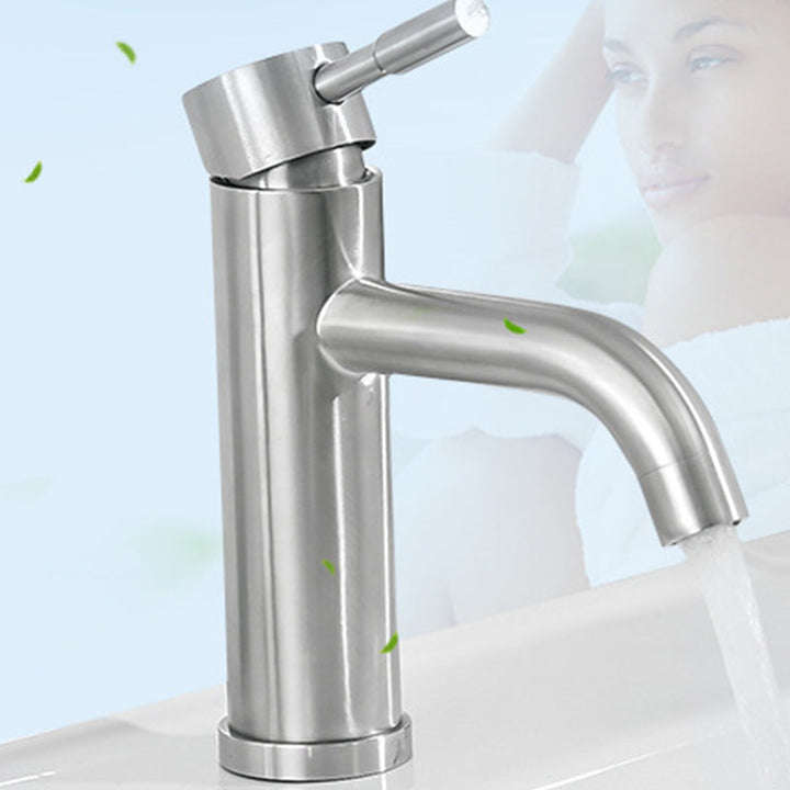 Lisslune | Contemporary Vessel Faucet Single Handle Low Arc Copper Vessel Faucet