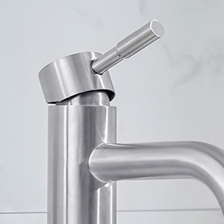 Lisslune | Contemporary Vessel Faucet Single Handle Low Arc Copper Vessel Faucet