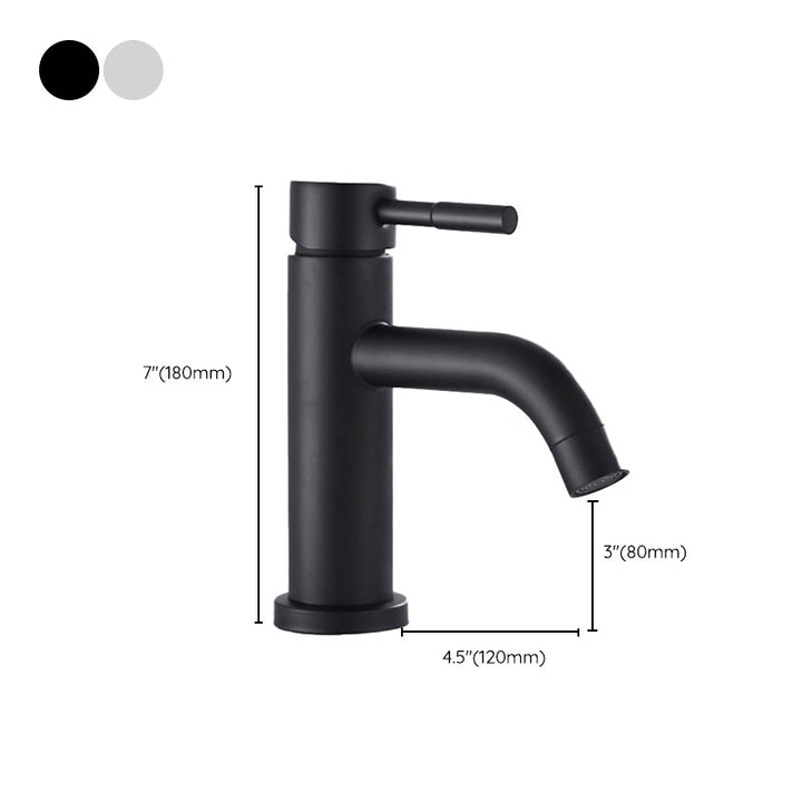 Lisslune | Contemporary Vessel Faucet Single Handle Low Arc Copper Vessel Faucet