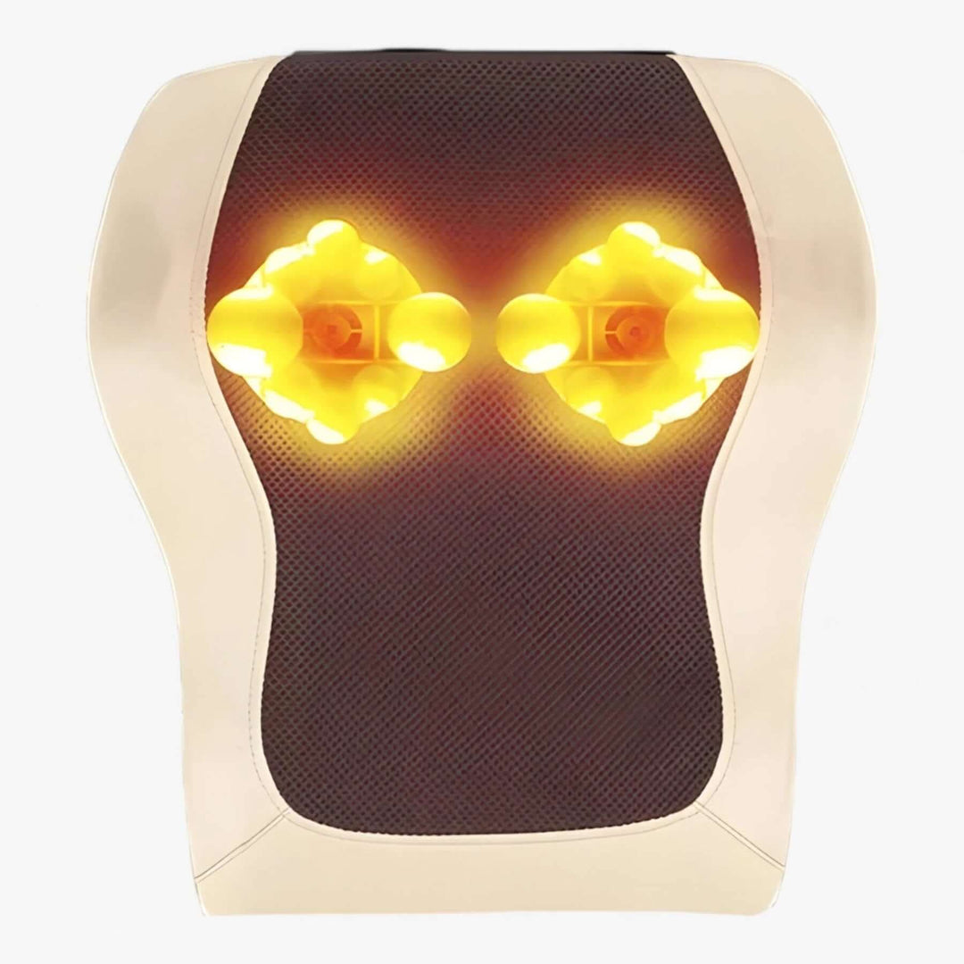 Lisslune | Shiatsu Massage Pillow with Heat for Neck and Back