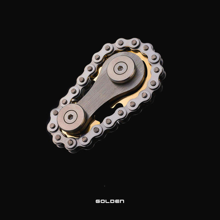Lisslune | Metal Stainless Steel Chain Gears Fidget Toy, for Kids Teens Adults
