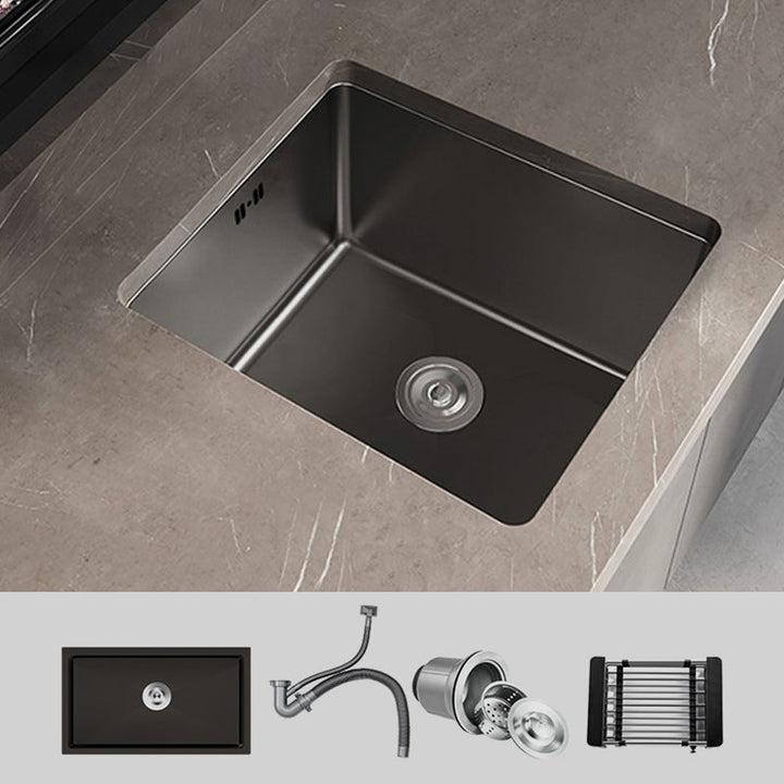 Lisslune | Contemporary Sink Set Stainless Steel Friction Resistant Sink Set for the Kitchen