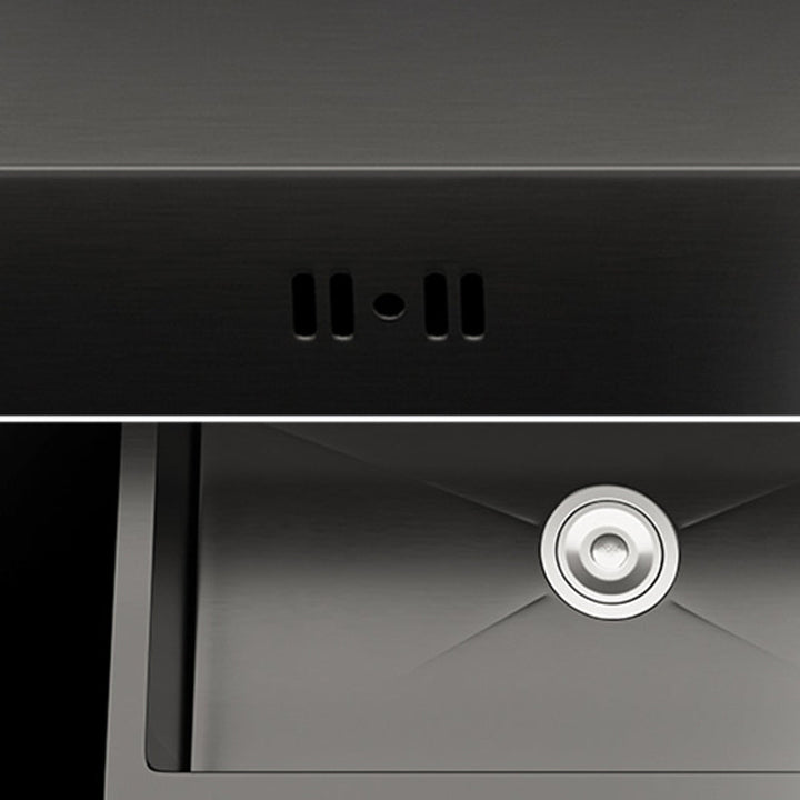 Lisslune | Contemporary Sink Set Stainless Steel Friction Resistant Sink Set for the Kitchen