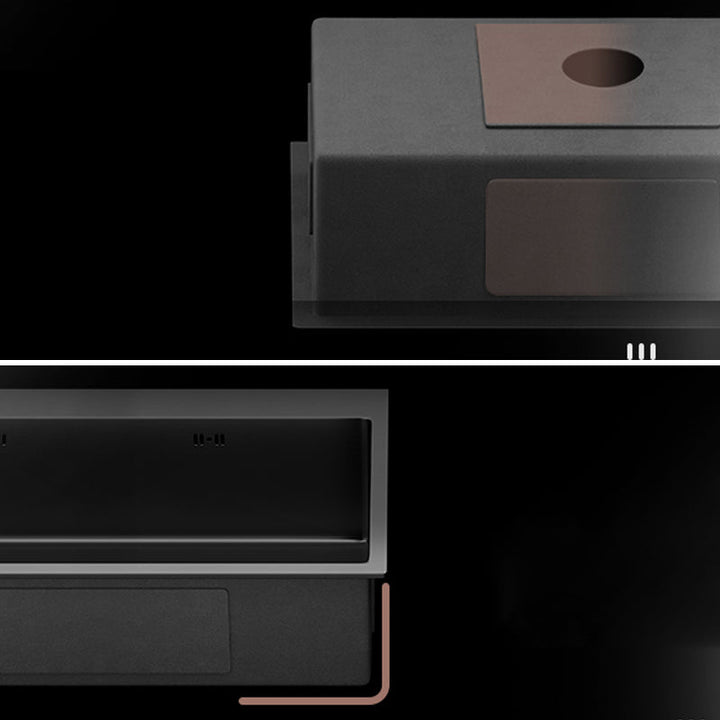 Lisslune | Contemporary Sink Set Stainless Steel Friction Resistant Sink Set for the Kitchen