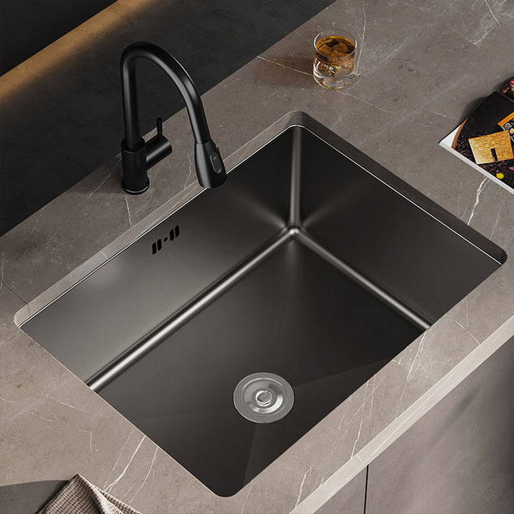 Lisslune | Contemporary Sink Set Stainless Steel Friction Resistant Sink Set for the Kitchen
