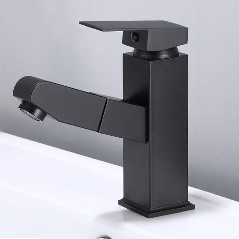 Lisslune | Modern Sink Faucet Solid Color Metal Sink Bathroom Faucet