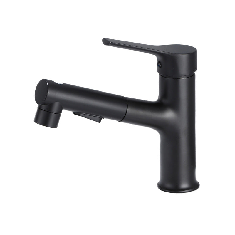 Lisslune | Modern Sink Faucet Solid Color Metal Sink Bathroom Faucet