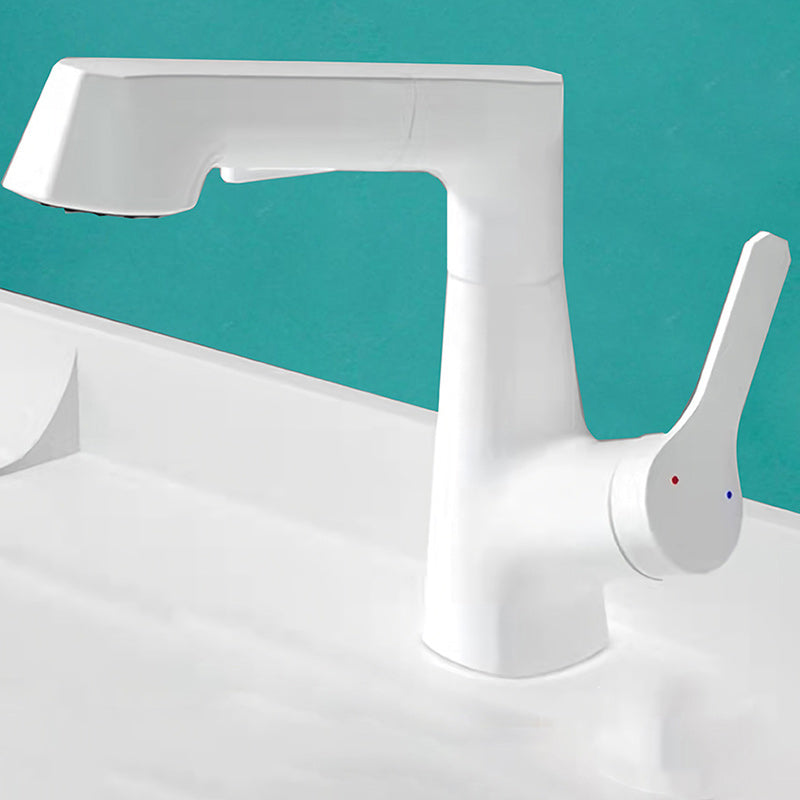 Lisslune | Contemporary Style Center Basin Faucets Lever Handles Faucets for Bathroom