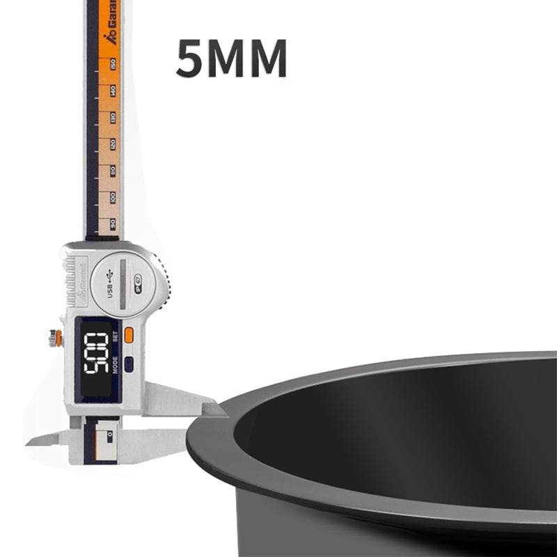 Lisslune | Classic Round Wash Basin Stainless Steel Built-in Basin Non-slip Round Basin for the Kitchen