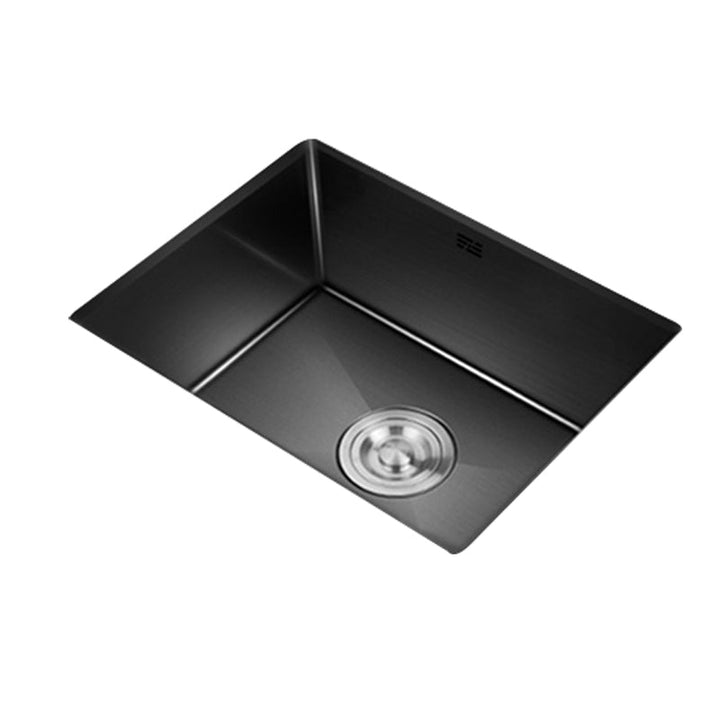 Lisslune | Classic sink made of stainless steel built-in sink with scratch-resistant basin for the kitchen