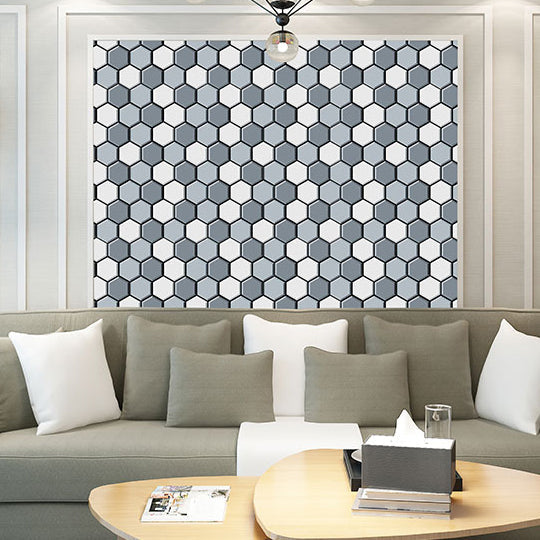 Lisslune | 3D Wall Panel Modern Minimalistic Home Living Room Bathroom Panel Wall (5-Pack)