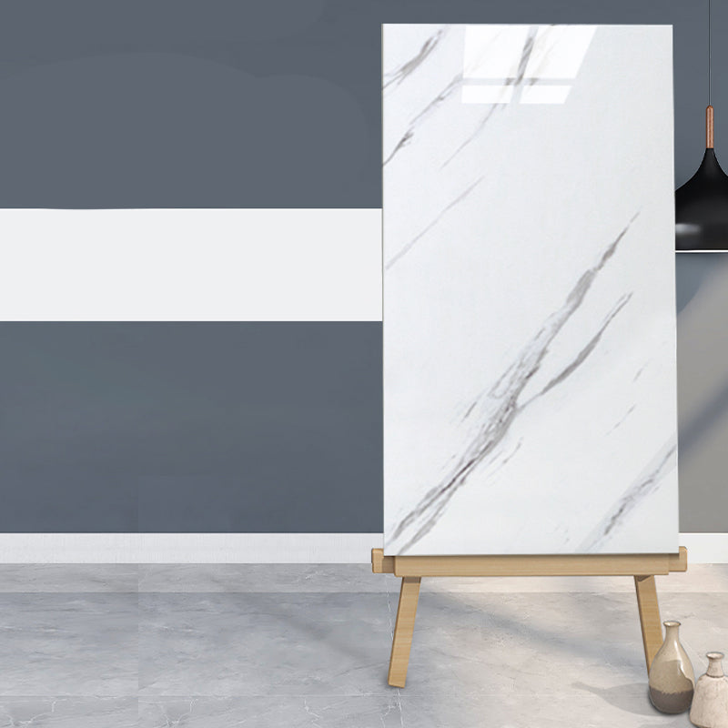 Lisslune | Rectangular Peel-and-Stick Tiles PVC Single Tile for Kitchen and Bathroom