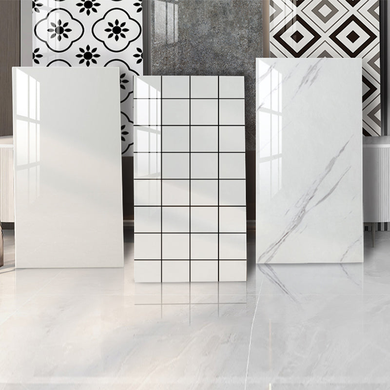 Lisslune | Rectangular Peel-and-Stick Tiles PVC Single Tile for Kitchen and Bathroom