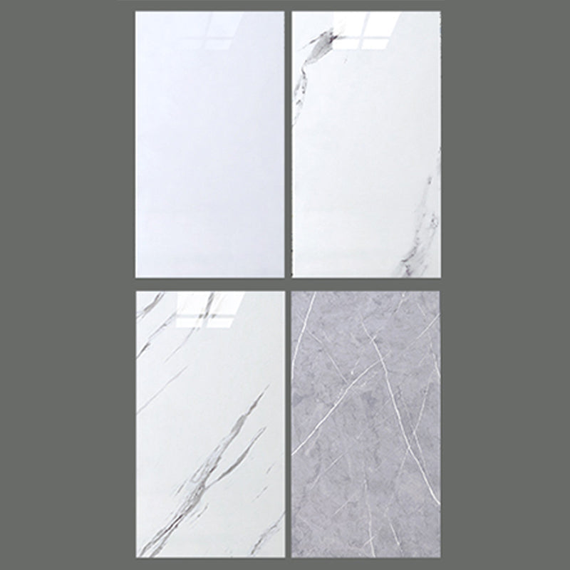 Lisslune | Rectangular Peel-and-Stick Tiles PVC Single Tile for Kitchen and Bathroom