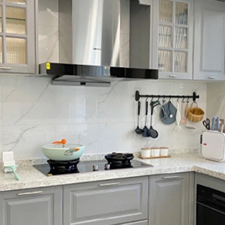 Lisslune | Rectangular Peel-and-Stick Tiles PVC Single Tile for Kitchen and Bathroom