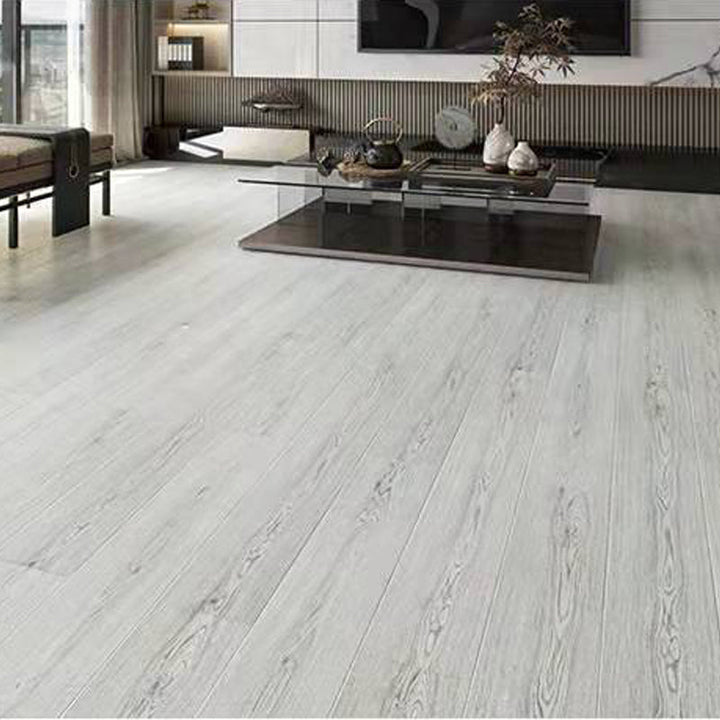 Lisslune | 49"x8" width E0 natural solid wood laminate flooring, click-lock, waterproof