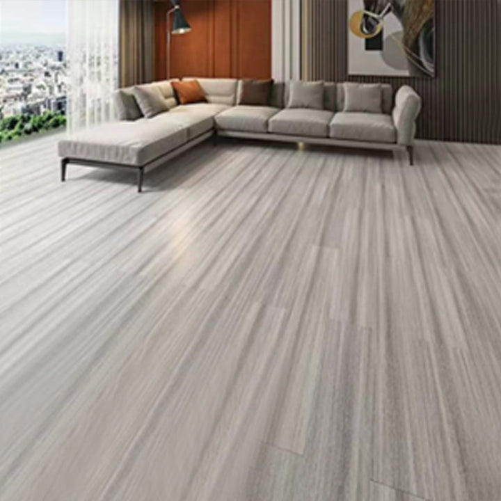 Lisslune | 49"x8" width E0 natural solid wood laminate flooring, click-lock, waterproof