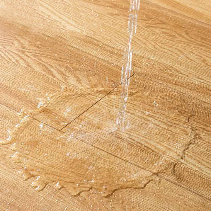 Lisslune | 49"x8" width E0 natural solid wood laminate flooring, click-lock, waterproof