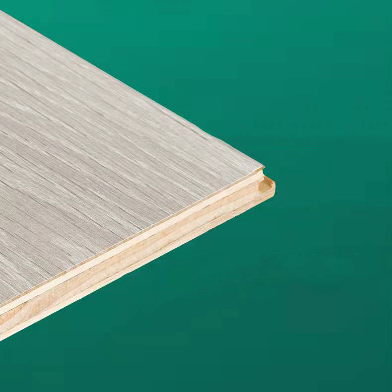 Lisslune | 49"x8" width E0 natural solid wood laminate flooring, click-lock, waterproof