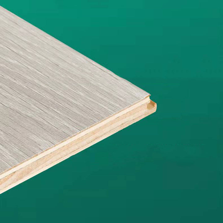 Lisslune | 49"x8" width E0 natural solid wood laminate flooring, click-lock, waterproof