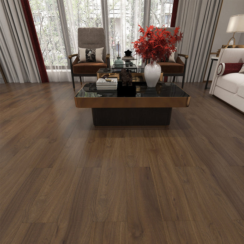 Lisslune | 49"x8" width E0 natural solid wood laminate flooring, click-lock, waterproof