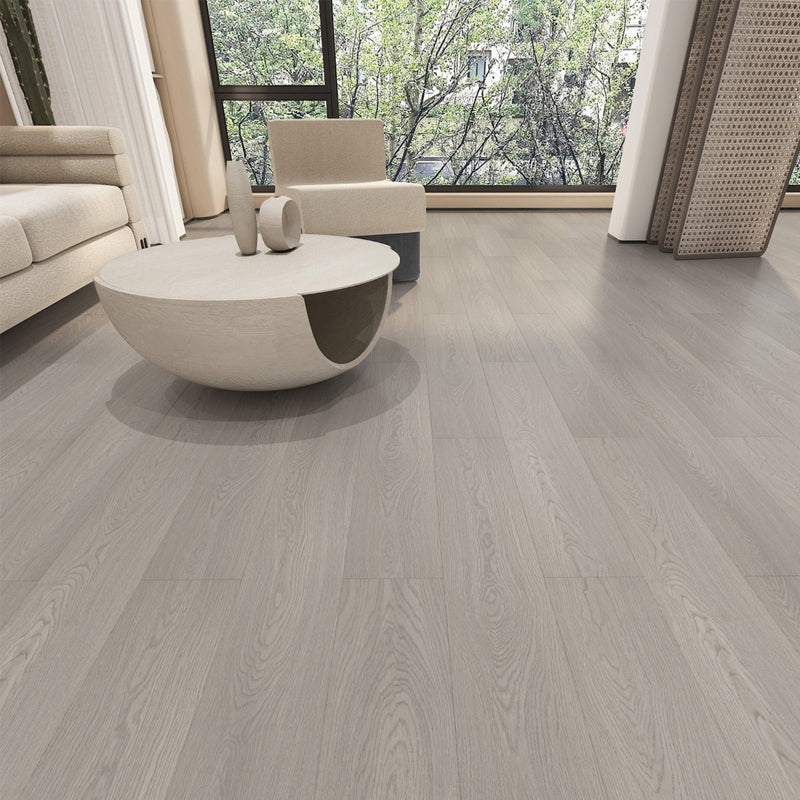 Lisslune | 49"x8" width E0 natural solid wood laminate flooring, click-lock, waterproof