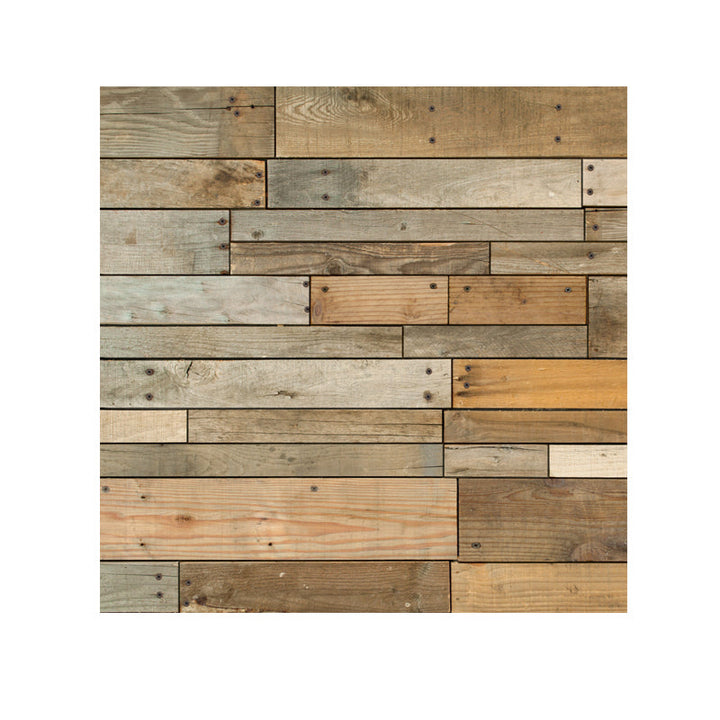 Lisslune | 3D Wood Grain Wall Panel modern minimalist Home Living Room Bathroom Panel Wall (5-Pack)
