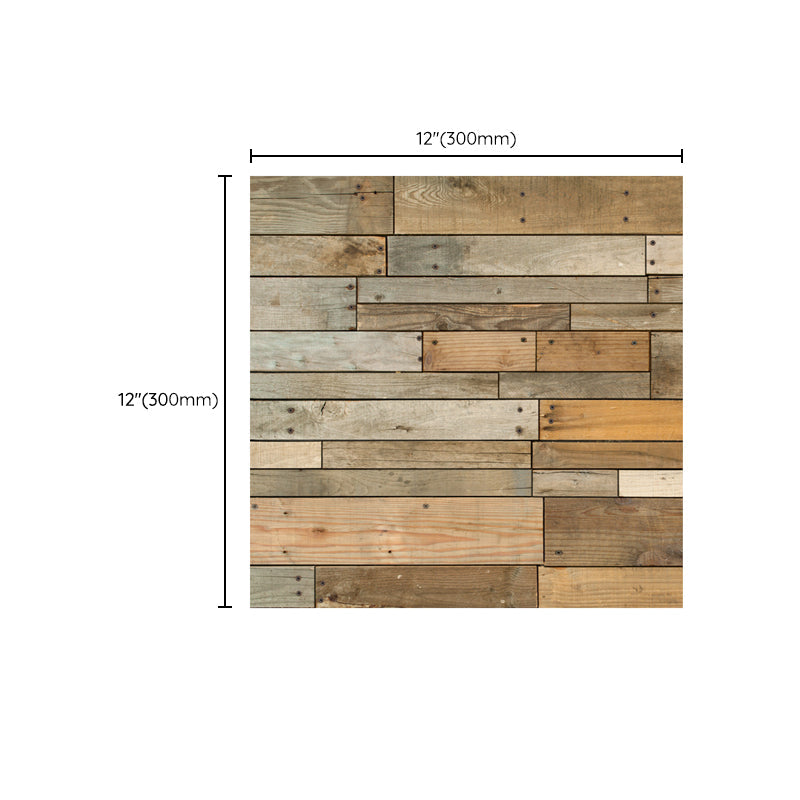 Lisslune | 3D Wood Grain Wall Panel modern minimalist Home Living Room Bathroom Panel Wall (5-Pack)