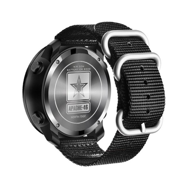 Lisslune | Outdoor Sports Watch – Waterproof 50M, Barometer, Altimeter & Compass