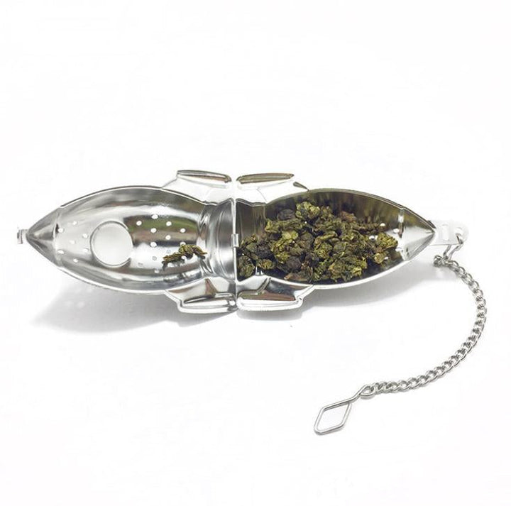 Lisslune | Stainless Steel Rocket Tea Filter Infuser