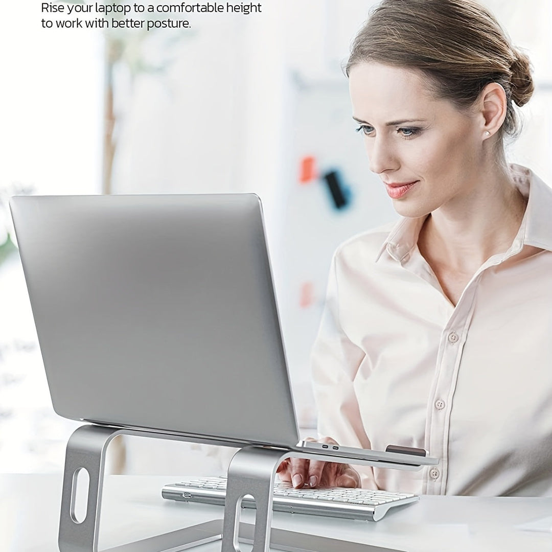 Lisslune | Aluminium Laptop Stand – Ergonomic and Ventilating