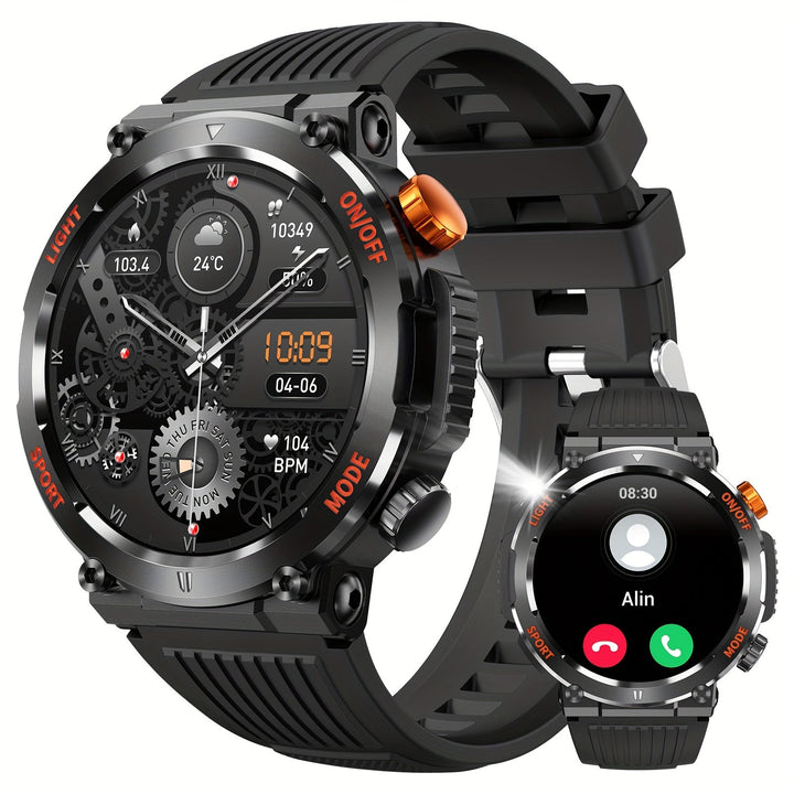 Lisslune | Jacket - Waterproof Smartwatch with LED Flashlight and Sleep Monitor