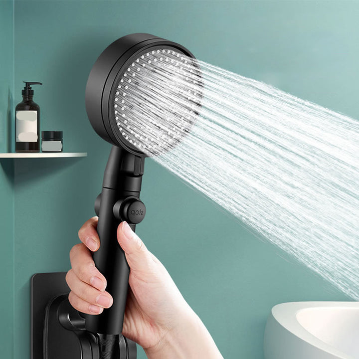 Lisslune | Modern Shower Head Plastic Bathroom Shower Head with Adjustable Spray Pattern