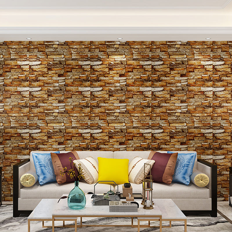 Lisslune | 3D Artificial Brick Wall Panel Industrial Style Living Space Wall Plate (Pack of 10)
