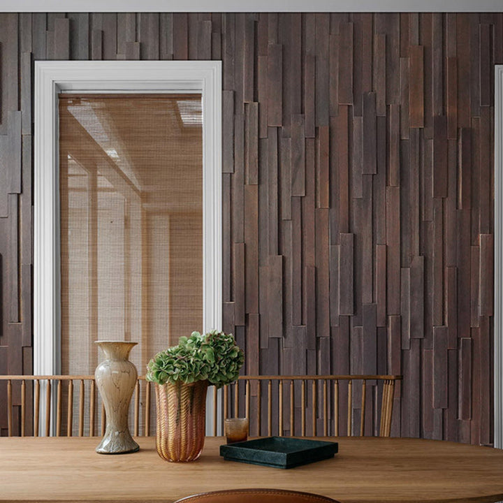 Lisslune | Wood Wall Panel Modern Simple Home Living Room Wall Panel (1-Pack)