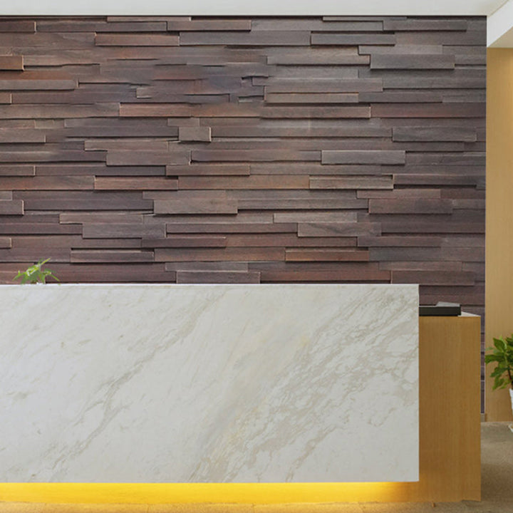 Lisslune | Wood Wall Panel Modern Simple Home Living Room Wall Panel (1-Pack)