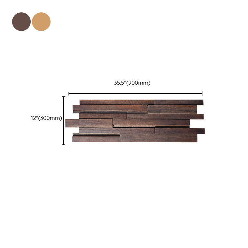 Lisslune | Wood Wall Panel Modern Simple Home Living Room Wall Panel (1-Pack)