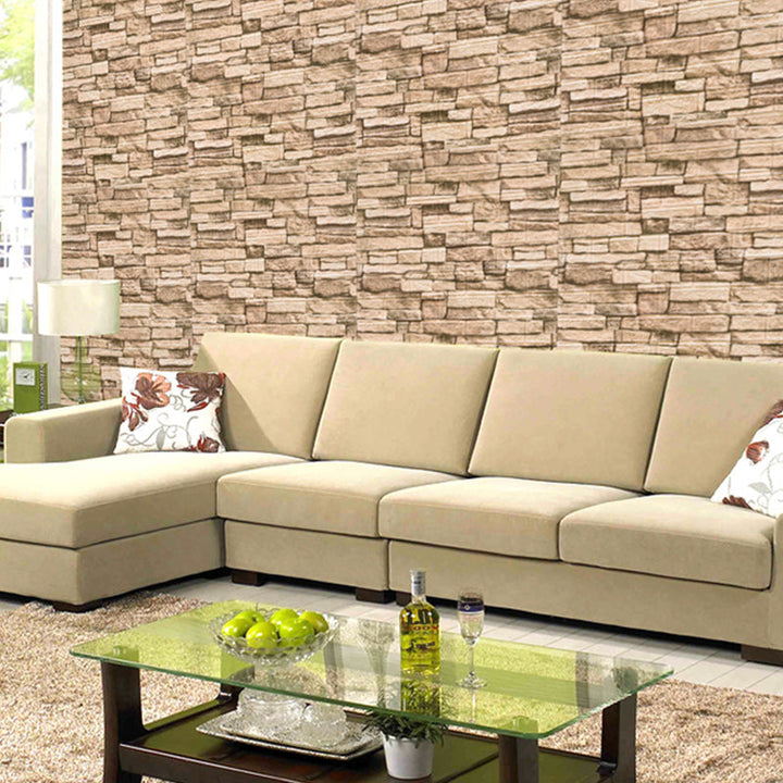 Lisslune | Artificial Stone Wall Panel Industrial Style Simple Living Living Room Wall Panel (10 Pieces)