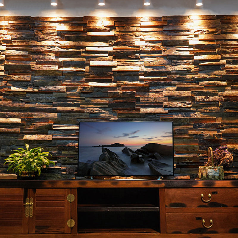 Lisslune | Solid Wood Wall Panel Modern Minimalist Living Space Commercial Wall Panel (1-Pack)