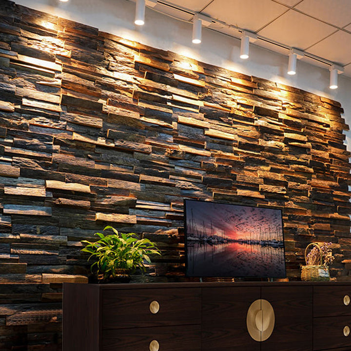 Lisslune | Solid Wood Wall Panel Modern Minimalist Living Space Commercial Wall Panel (1-Pack)