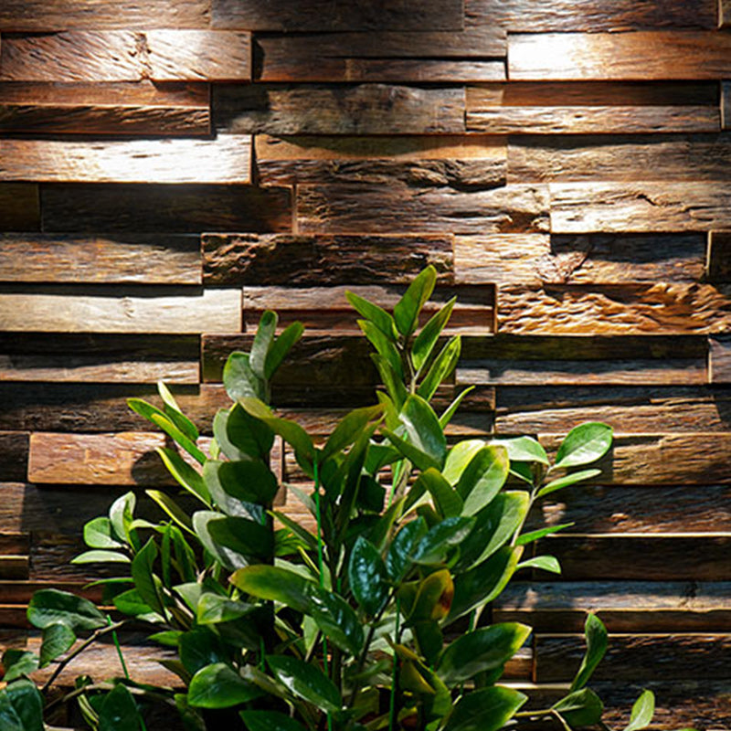 Lisslune | Solid Wood Wall Panel Modern Minimalist Living Space Commercial Wall Panel (1-Pack)